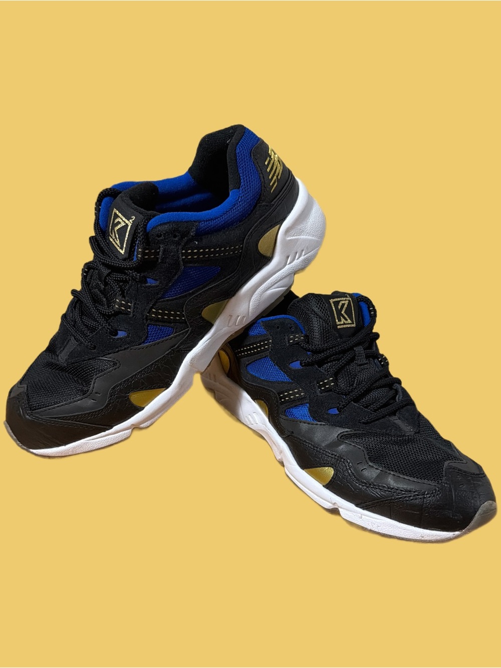 New Balance 850 THE KAWHI Black, Blue & Gold Athletic Sneakers Men’s size 11  🦅